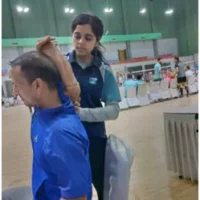 Physiotherapy for arms and shoulder